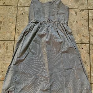 A&M embroidered Stripped dress